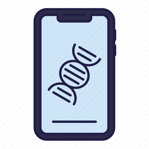 Dna, genetic, device, data, information, research icon - Download on Iconfinder
