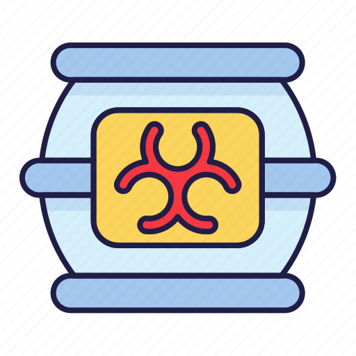 Biohazard, chemical, toxic, barrel, water icon - Download on Iconfinder