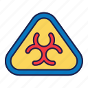 biohazard, sign, toxic, danger, symbol