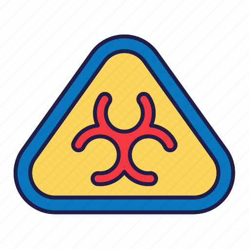 Biohazard, sign, toxic, danger, symbol icon - Download on Iconfinder