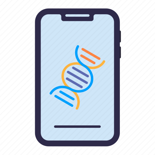Dna, genetic, device, data, information, research icon - Download on Iconfinder