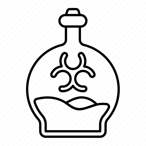 Biohazard, tube, danger, toxic, research, water icon - Download on Iconfinder