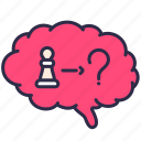 brain, chess, pawn, strategy, move, play