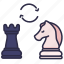 chess, gambit, rook, sport, game, knight 