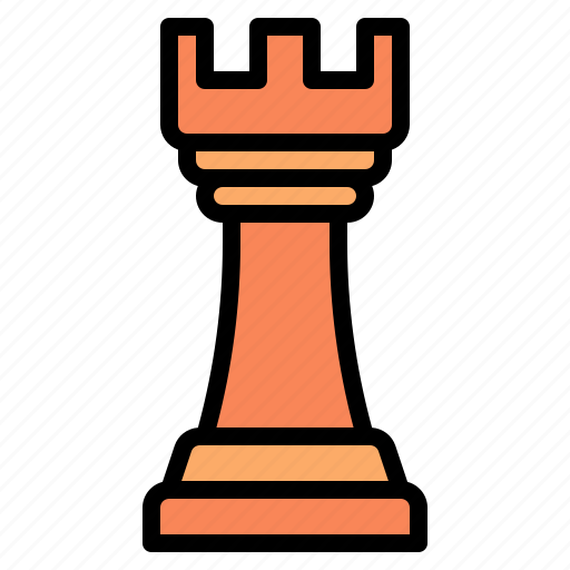 Rook, board, game, chess, strategy, entertainment icon - Download on Iconfinder
