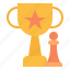 trophy, board, game, chess, strategy, entertainment 