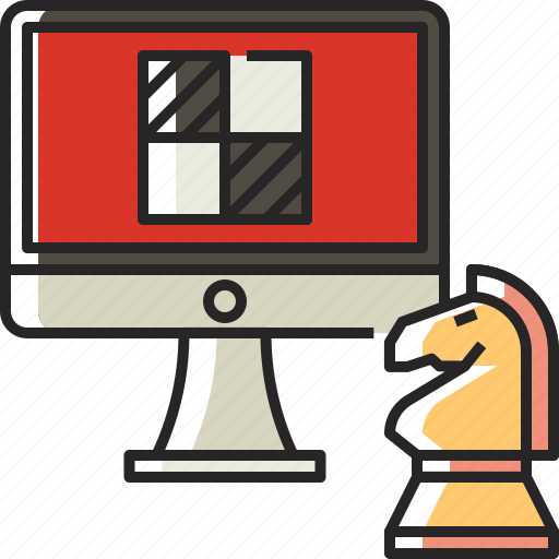 Chess, online chess, digital chess, chess website, electronic chess, online game, online strategy icon - Download on Iconfinder