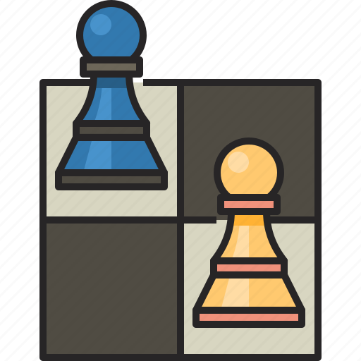 Game, chess, pawn, strategy, play, chess piece, chess board icon - Download on Iconfinder
