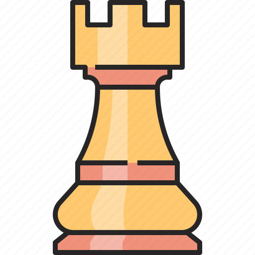 Rook, chess, game, piece, strategy, sport, play icon - Download on Iconfinder