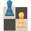 game, chess, pawn, strategy, play, chess piece, chess board 