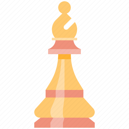 Bishop, chess, game, piece, strategy, figure, play icon - Download on Iconfinder