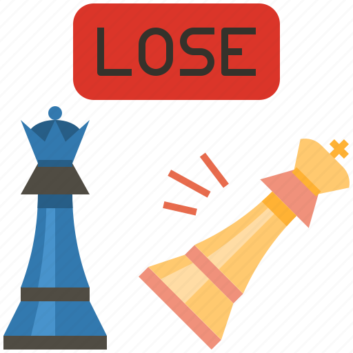 Lose, chess, game, play, sport, checkmate, piece icon - Download on Iconfinder