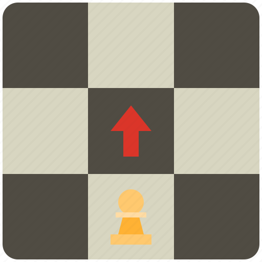 Pawn, pawn moves, game, chess, steps, moves planning, play icon - Download on Iconfinder