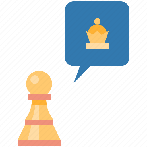 Promotion, chess, play, game, pawn, piece, queen icon - Download on Iconfinder