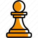 chess, king, game, pawn, rook