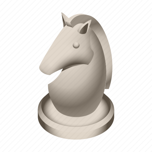Board, chess, game, horse, piece, white icon - Download on Iconfinder