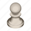 board, chess, game, pawn, piece, white 