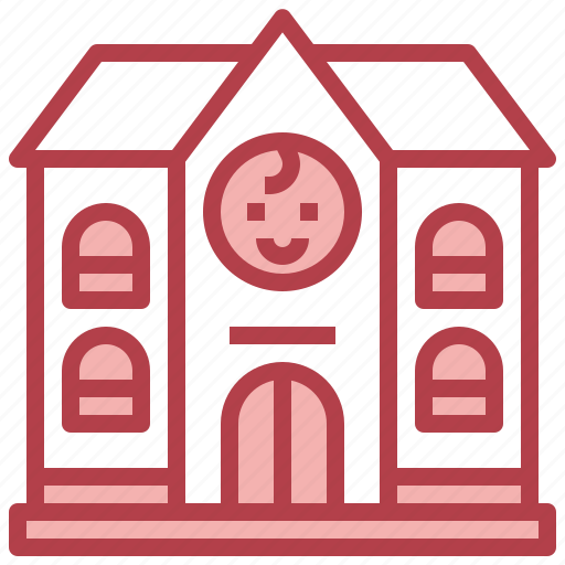 Orphanage, orphan, edifice, building, house icon - Download on Iconfinder