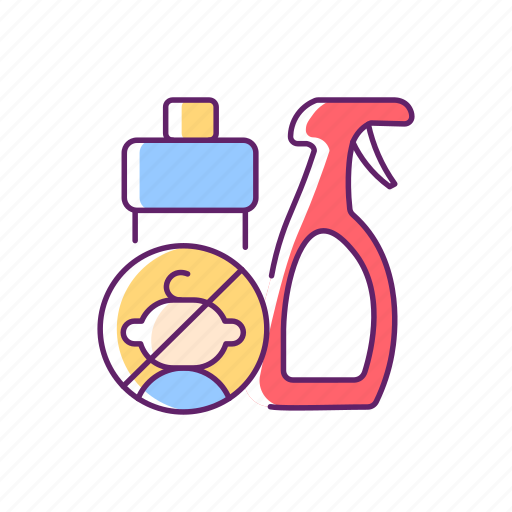 Child, safety, toxic detergents, poisoning prevention icon - Download on Iconfinder
