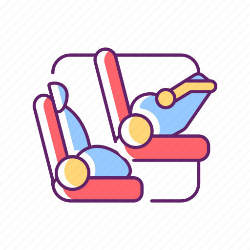 Child, safety, car safety seat, age changing icon - Download on Iconfinder