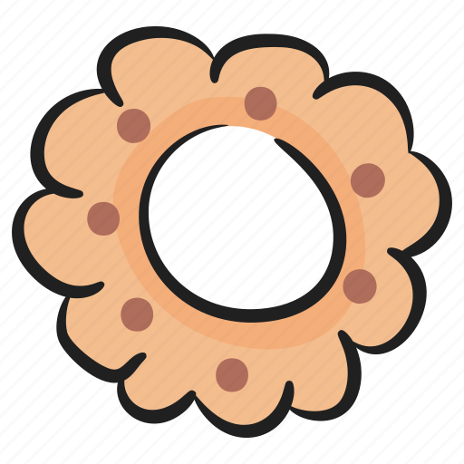 Bakery item, biscuit, chocolate cooky, cooky, snack icon - Download on Iconfinder