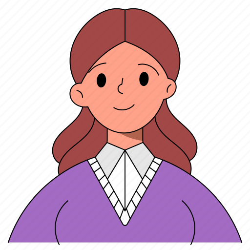 Woman, avatar, female, people, kids, girl, children icon - Download on Iconfinder