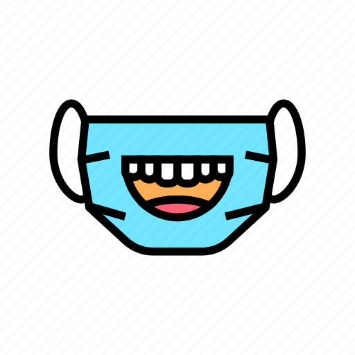 Children, dental, dentist, facial, funny, mask icon - Download on Iconfinder