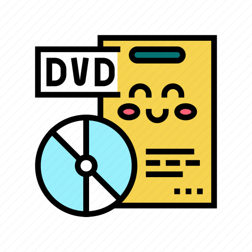 Dvd, films, educational, children, library, read icon - Download on Iconfinder