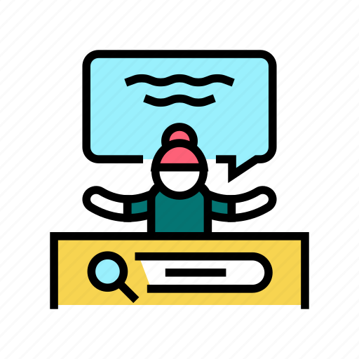 Librarian, help, finding, materials, children, library icon - Download on Iconfinder