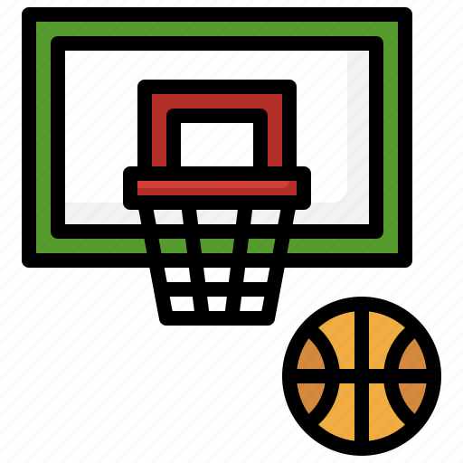 Basketball, basket, hoop, ball, sports, competition, hobbies icon - Download on Iconfinder