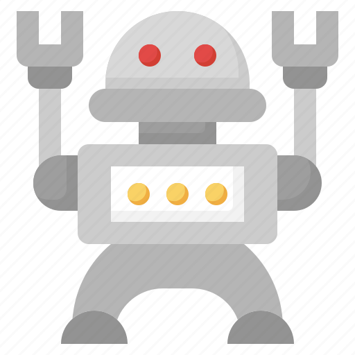 Robot, toy, game, kid, baby, robotic, metallic icon - Download on Iconfinder