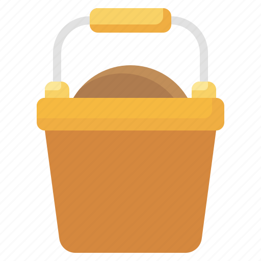 Sand, bucket, child, toys, kid, and, baby icon - Download on Iconfinder