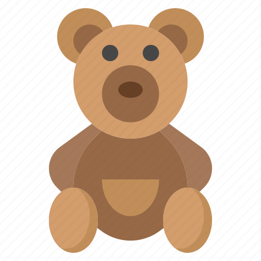 Teddy, bear, animal, kid, baby, puppet, fluffy icon - Download on Iconfinder