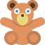 bear, teddy bear, toy, kindergarden, infant, kids 