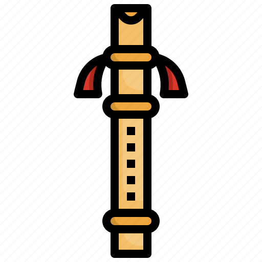 Quena, cultures, andes, wind, instrument, flute icon - Download on Iconfinder