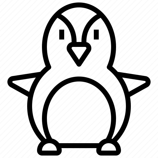 Penguin, animal, kingdom, wildlife, bird, animals icon - Download on Iconfinder