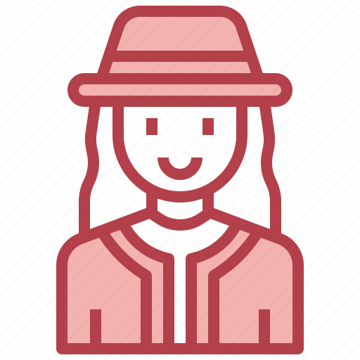 Chile, woman, chilean, traditional, hat icon - Download on Iconfinder