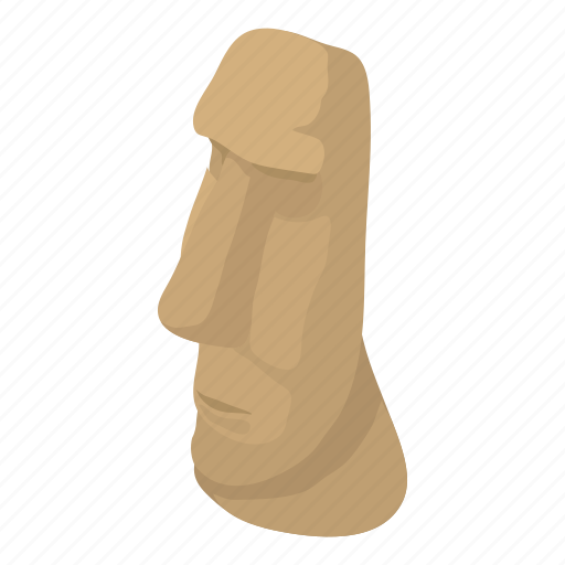 Ancient, archeology, easter, island, isometric, logo, object icon - Download on Iconfinder