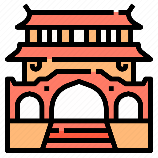 Ancient, asian, building, chinese, landmark, pagoda icon - Download on Iconfinder