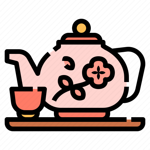Drink, drinks, hot, kettle, kitchenware, pot, tea icon - Download on Iconfinder