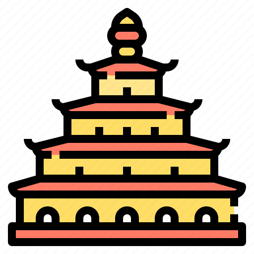 Ancient, asian, building, china, cultures, temple icon - Download on Iconfinder