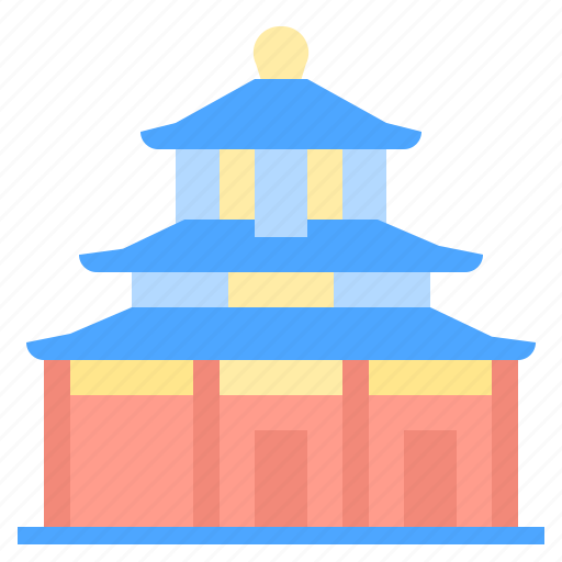 Ancient, architecture, building, china, chinese, temple icon - Download on Iconfinder