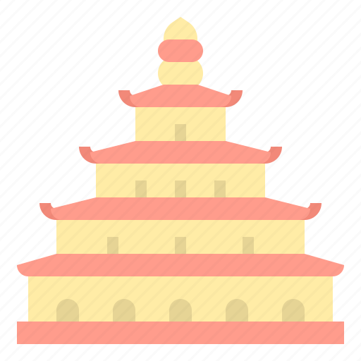 Ancient, asian, building, china, cultures, temple icon - Download on Iconfinder