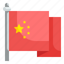flag, country, national, china, star, symbol, culture