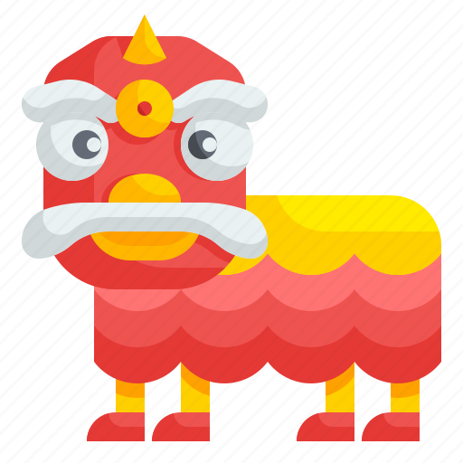 Lion, dance, china, culture, festival, celebration, tradition icon - Download on Iconfinder