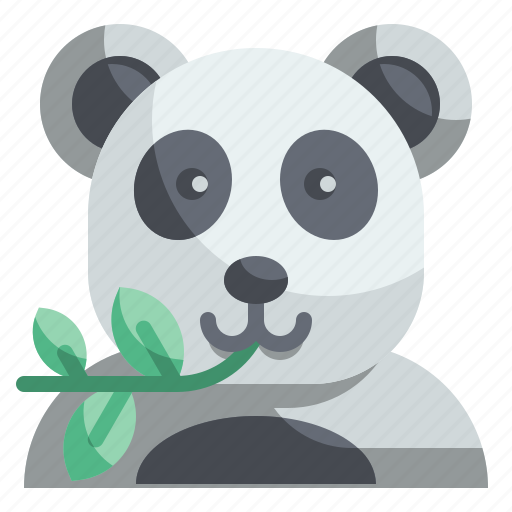 Panda, bear, zoo, animal, china, bamboo, mammal icon - Download on Iconfinder