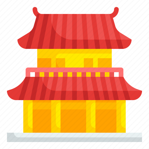 Shrine, religion, temple, culture, monuments, sacred, chinese icon - Download on Iconfinder