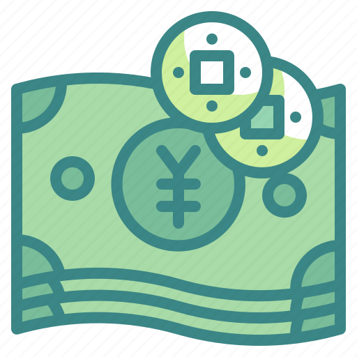 Yuan, china, money, currency, cash, coin, banknote icon - Download on Iconfinder