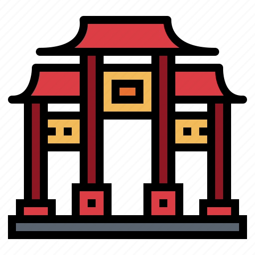 Architecture, china, cultures, paifang icon - Download on Iconfinder
