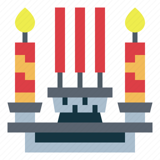 Candle, chinese, flame, light icon - Download on Iconfinder